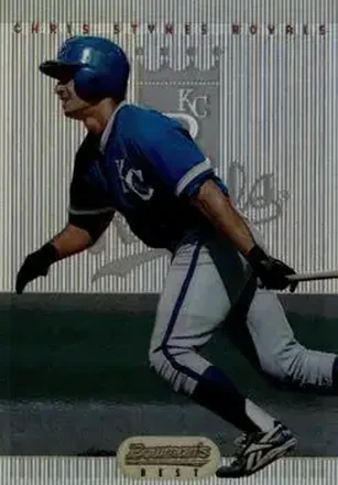 1995 Bowman's Best - Refractors #51 - Chris Stynes - Kansas City Royals