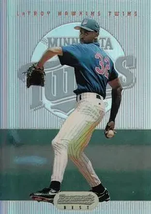1995 Bowman's Best - Refractors #53 - LaTroy Hawkins - Minnesota Twins