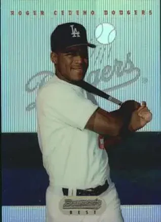 1995 Bowman's Best - Refractors #54 - Roger Cedeno - Los Angeles Dodgers