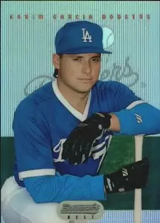 1995 Bowman's Best - Refractors #56 - Karim Garcia - Los Angeles Dodgers