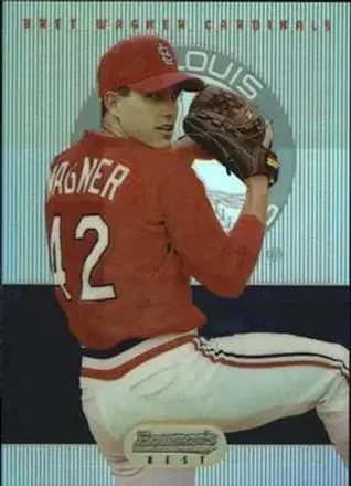 1995 Bowman's Best - Refractors #59 - Bret Wagner - St. Louis Cardinals