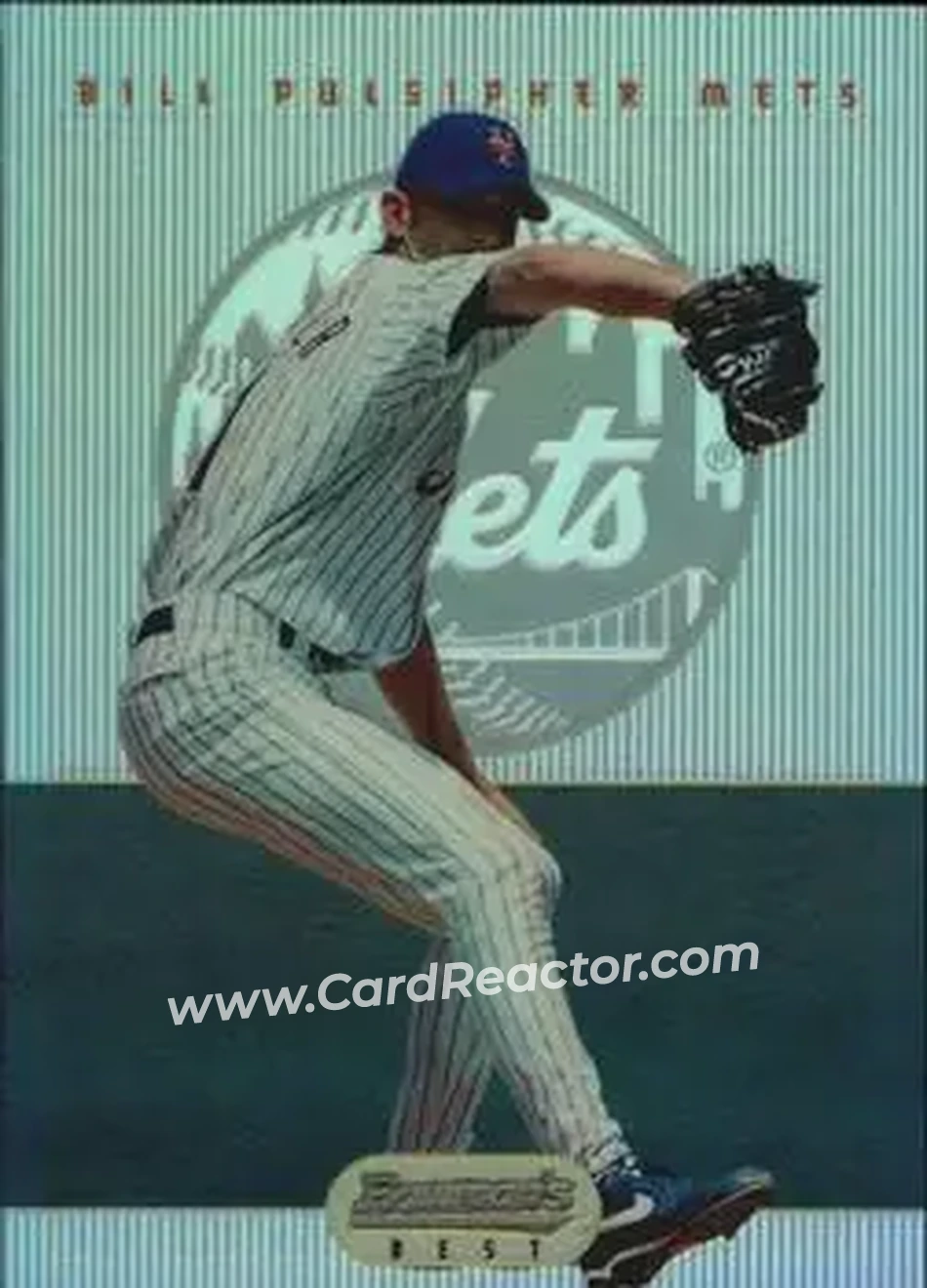 1995 Bowman's Best - Refractors #61 - Bill Pulsipher - New York Mets - Front