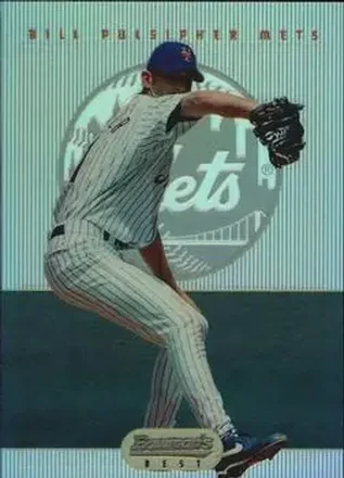 1995 Bowman's Best - Refractors #61 - Bill Pulsipher - New York Mets