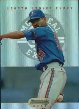 1995 Bowman's Best - Refractors #64 - Ugueth Urbina - Montreal Expos