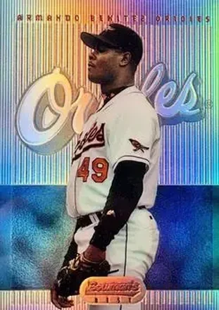 1995 Bowman's Best - Refractors #65 - Armando Benitez - Baltimore Orioles