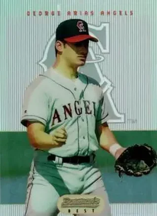 1995 Bowman's Best - Refractors #66 - George Arias - California Angels