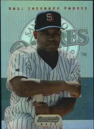 1995 Bowman's Best - Refractors #67 - Raul Casanova - San Diego Padres