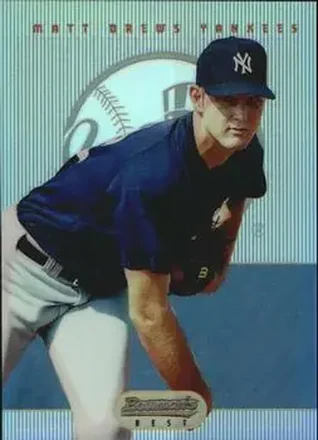 1995 Bowman's Best - Refractors #68 - Matt Drews - New York Yankees