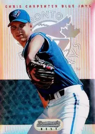 1995 Bowman's Best - Refractors #74 - Chris Carpenter - Toronto Blue Jays