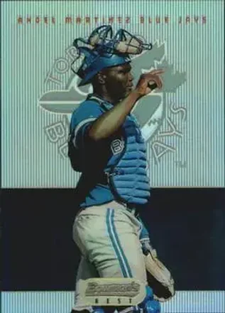 1995 Bowman's Best - Refractors #81 - Angel Martinez - Toronto Blue Jays
