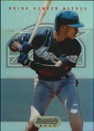 1995 Bowman's Best - Refractors #82 - Brian Hunter - Houston Astros