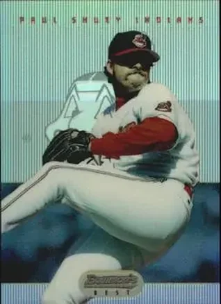 1995 Bowman's Best - Refractors #86 - Paul Shuey - Cleveland Indians