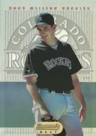 1995 Bowman's Best - Refractors #88 - Doug Million - Colorado Rockies