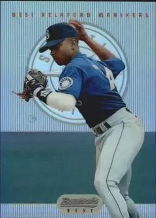 1995 Bowman's Best - Refractors #89 - Desi Relaford - Seattle Mariners