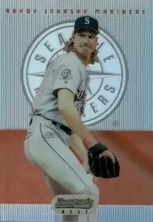 1995 Bowman's Best - Refractors #1 - Randy Johnson - Seattle Mariners