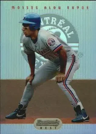 1995 Bowman's Best - Refractors #4 - Moises Alou - Montreal Expos