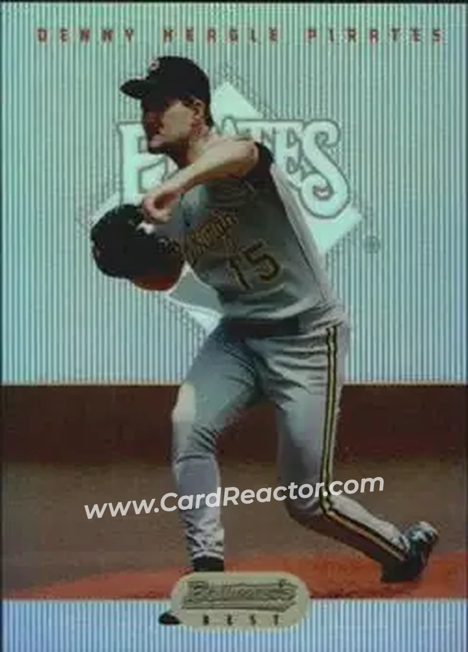 1995 Bowman's Best - Refractors #7 - Denny Neagle - Pittsburgh Pirates - Front