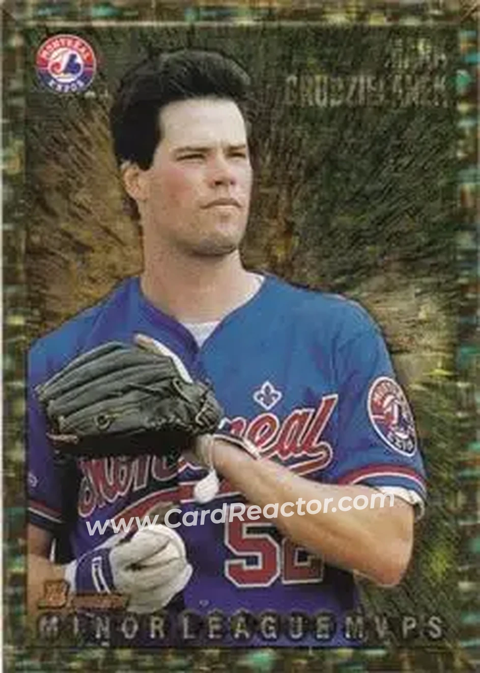 1995 Bowman - Gold Foil #224 - Mark Grudzielanek - Montreal Expos - Front
