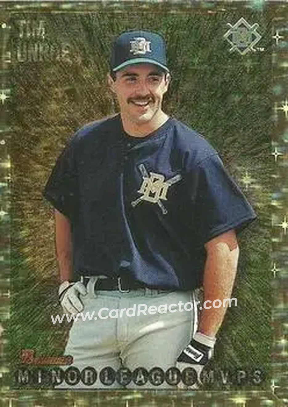 1995 Bowman - Gold Foil #226 - Tim Unroe - Milwaukee Brewers - Front