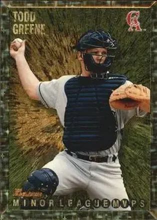 1995 Bowman - Gold Foil #227 - Todd Greene - California Angels