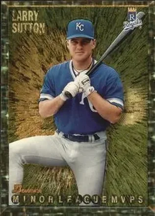 1995 Bowman - Gold Foil #228 - Larry Sutton - Kansas City Royals
