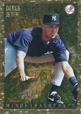 1995 Bowman - Gold Foil #229 - Derek Jeter - New York Yankees