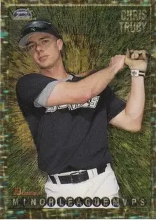 1995 Bowman - Gold Foil #232 - Chris Truby - Houston Astros