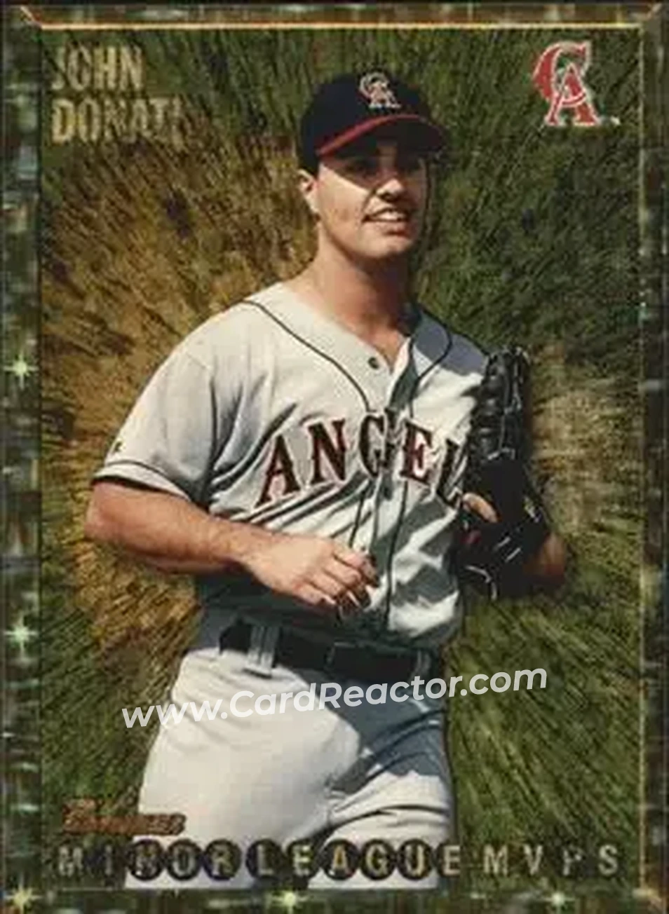 1995 Bowman - Gold Foil #233 - John Donati - California Angels - Front