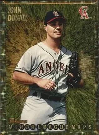 1995 Bowman - Gold Foil #233 - John Donati - California Angels