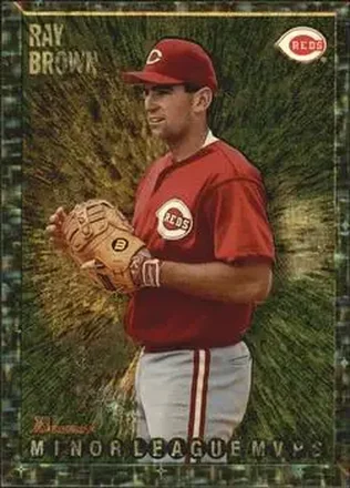 1995 Bowman - Gold Foil #236 - Ray Brown - Cincinnati Reds