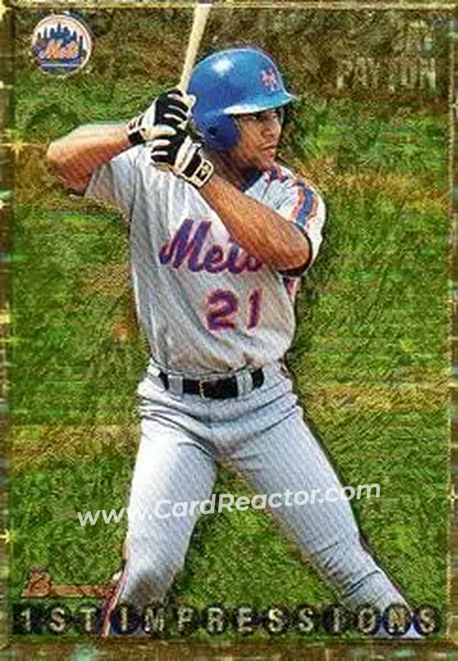 1995 Bowman - Gold Foil #240 - Jay Payton - New York Mets