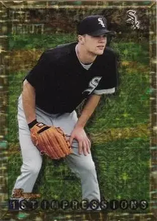 1995 Bowman - Gold Foil #243 - Jeff Abbott - Chicago White Sox