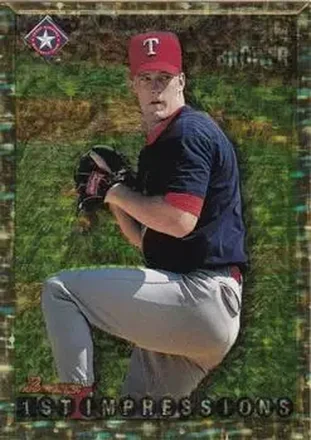 1995 Bowman - Gold Foil #244 - Jim Brower - Texas Rangers