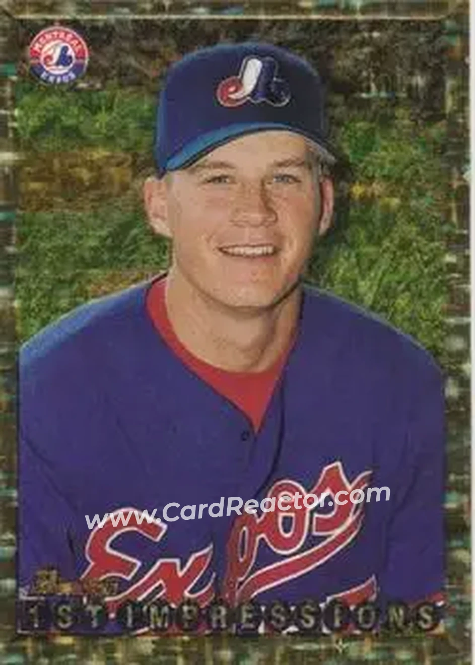 1995 Bowman - Gold Foil #245 - Geoff Blum - Montreal Expos - Front