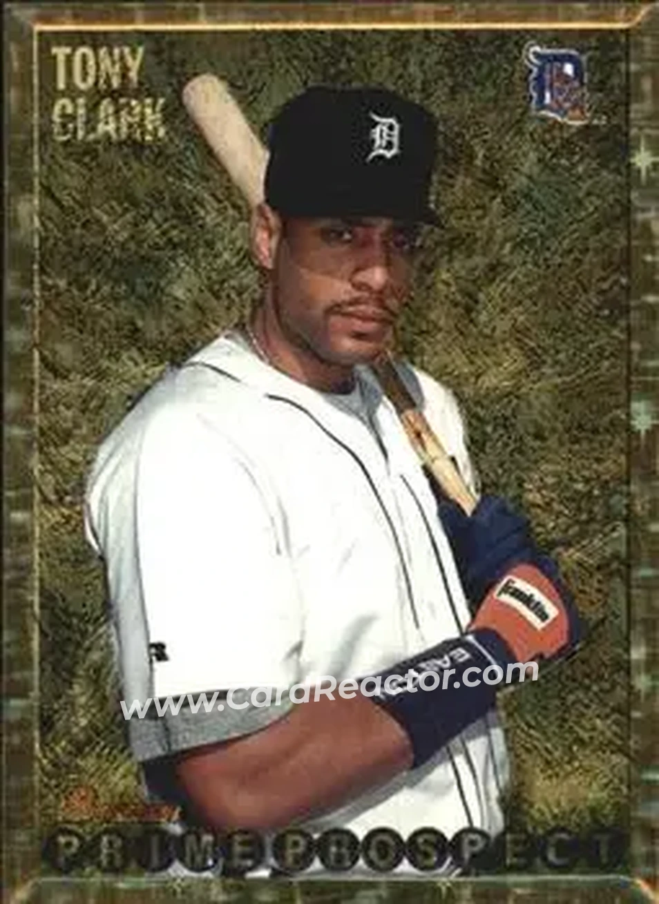 1995 Bowman - Gold Foil #253 - Tony Clark - Detroit Tigers