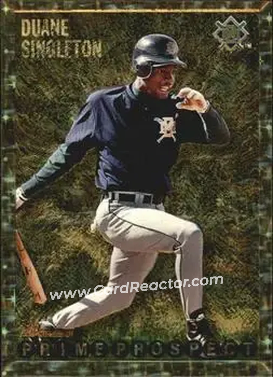 1995 Bowman - Gold Foil #255 - Duane Singleton - Milwaukee Brewers - Front