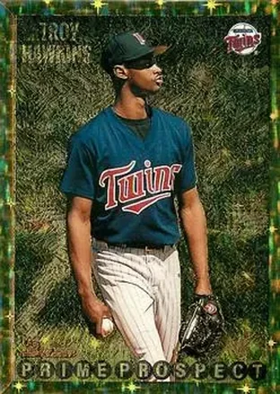 1995 Bowman - Gold Foil #256 - LaTroy Hawkins - Minnesota Twins 1995 Bowman - Gold Foil #256 - LaTroy Hawkins - Minnesota Twins