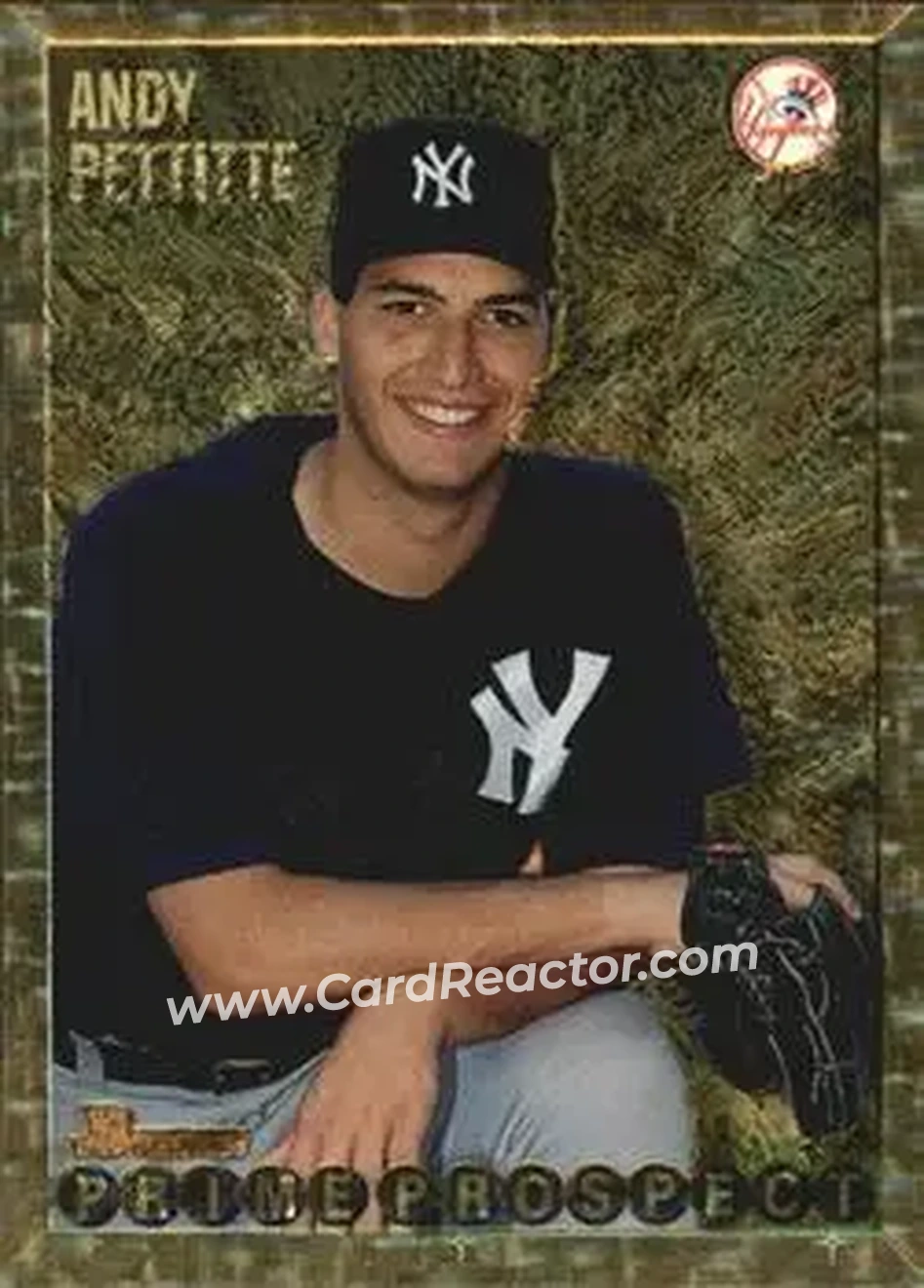1995 Bowman - Gold Foil #257 - Andy Pettitte - New York Yankees - Front 1995 Bowman - Gold Foil #257 - Andy Pettitte - New York Yankees - Front