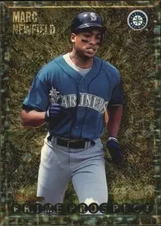 1995 Bowman - Gold Foil #259 - Marc Newfield - Seattle Mariners