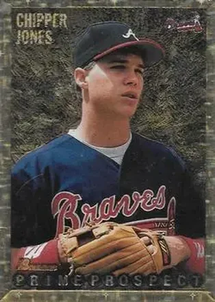 1995 Bowman - Gold Foil #262 - Chipper Jones - Atlanta Braves