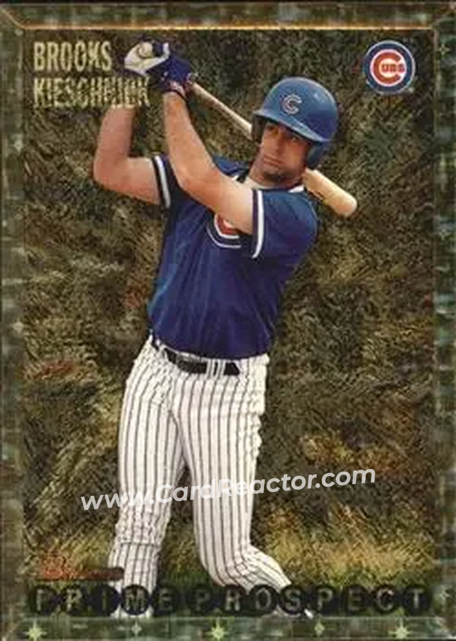 1995 Bowman - Gold Foil #263 - Brooks Kieschnick - Chicago Cubs - Front