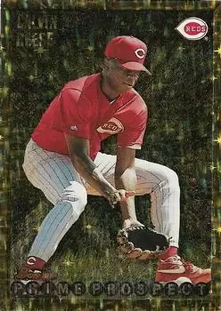 1995 Bowman - Gold Foil #264 - Calvin Reese - Cincinnati Reds 1995 Bowman - Gold Foil #264 - Calvin Reese - Cincinnati Reds