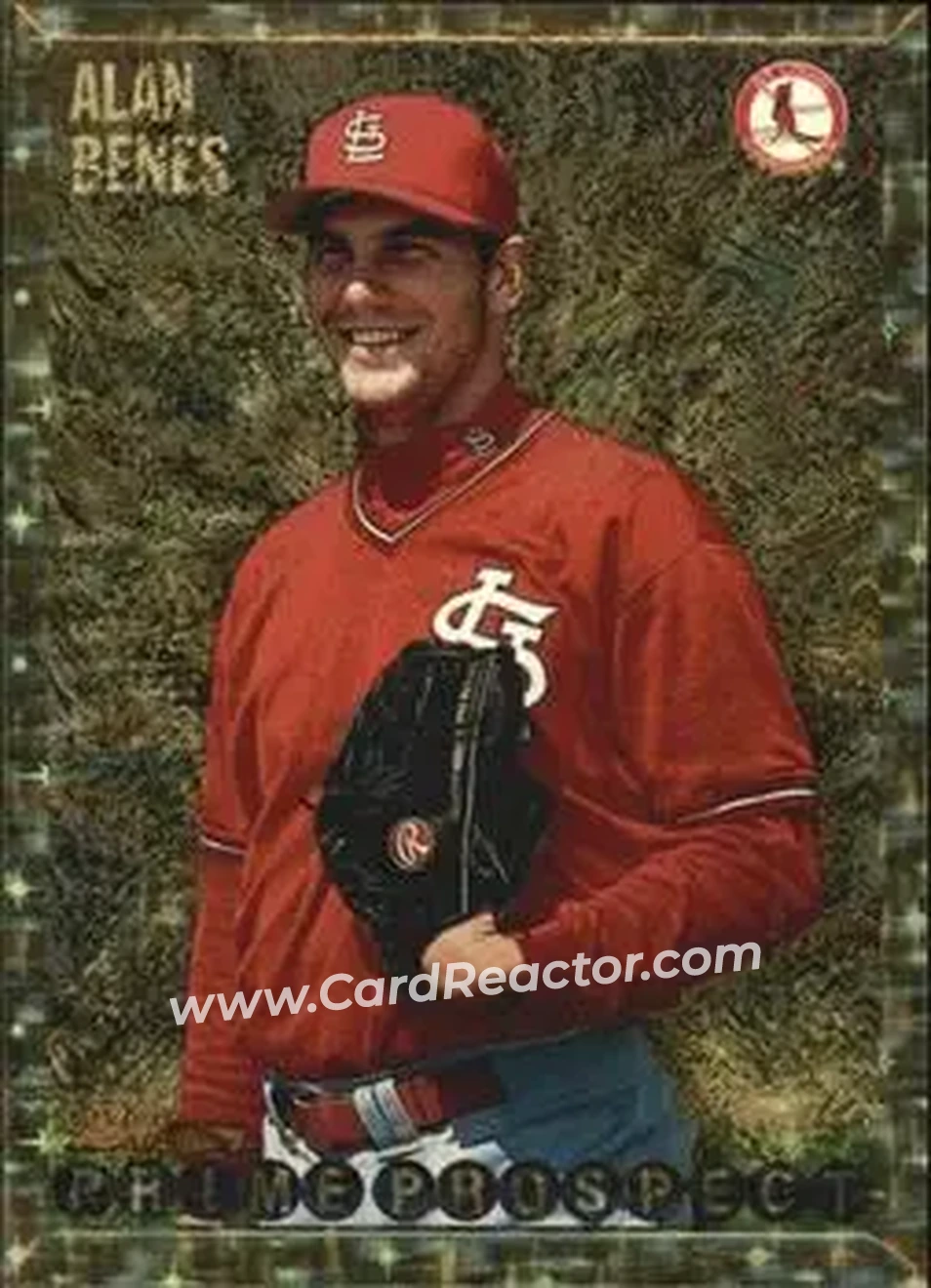 1995 Bowman - Gold Foil #273 - Alan Benes - St. Louis Cardinals