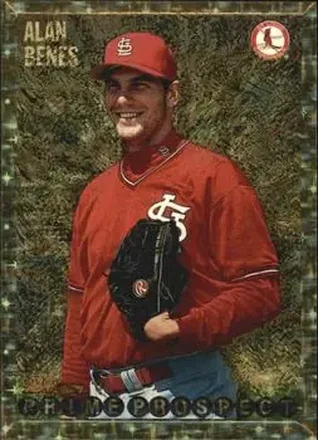 1995 Bowman - Gold Foil #273 - Alan Benes - St. Louis Cardinals