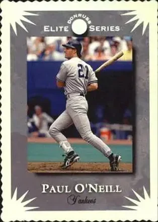 1995 Donruss - Elite Series #50 - Paul O'Neill - New York Yankees 1995 Donruss - Elite Series #50 - Paul O'Neill - New York Yankees