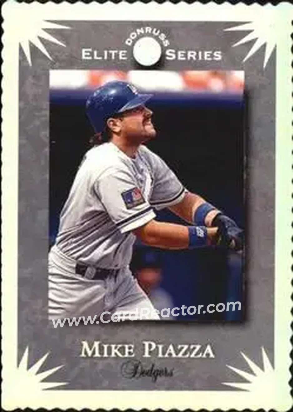1995 Donruss - Elite Series #52 - Mike Piazza - Los Angeles Dodgers - Front