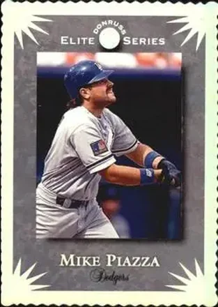 1995 Donruss - Elite Series #52 - Mike Piazza - Los Angeles Dodgers