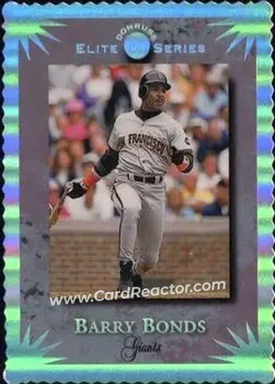 1995 Donruss - Elite Series #56 - Barry Bonds - San Francisco Giants - Front