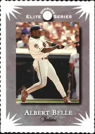 1995 Donruss - Elite Series #60 - Albert Belle - Cleveland Indians