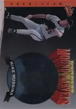 1995 Donruss - Mound Marvels #3 - Mike Mussina - Baltimore Orioles